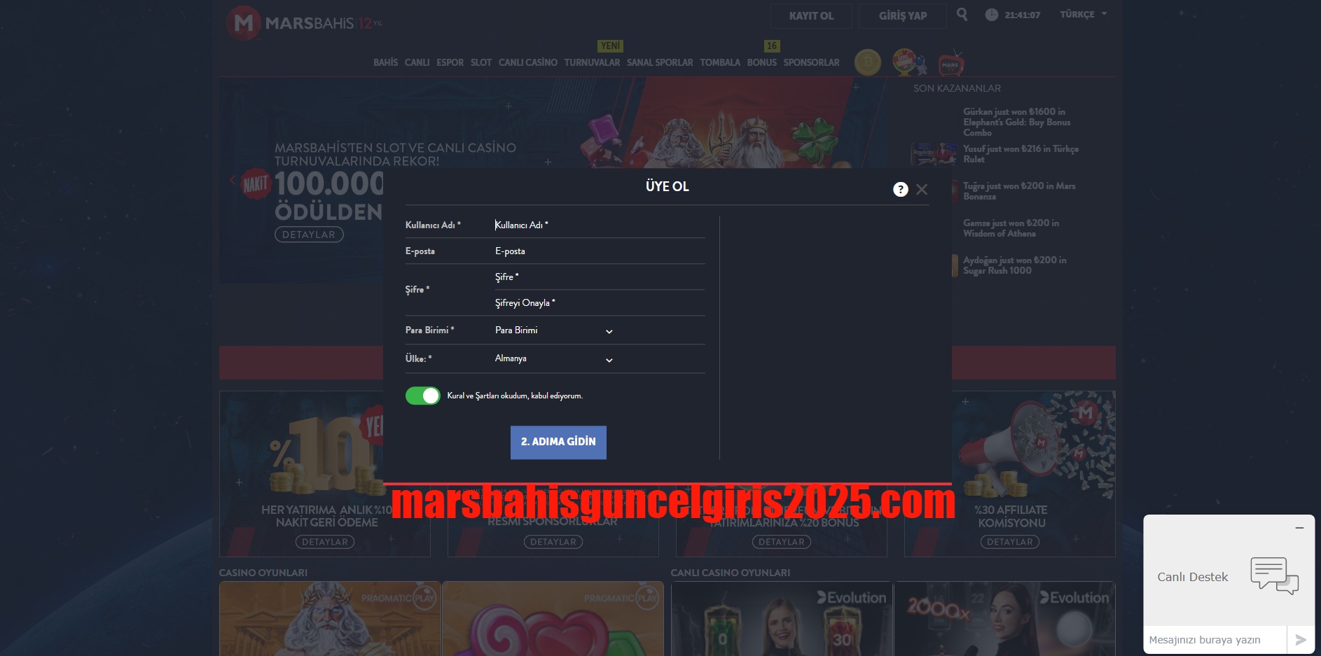 Marsbahis